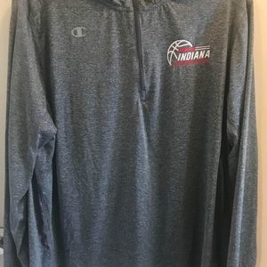 Men’s size XL Champion pullover top half-zip IBCA Indiana Coaches Assoc.